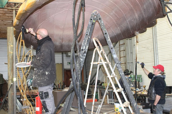 Spraoi St Patrick's Day preparations