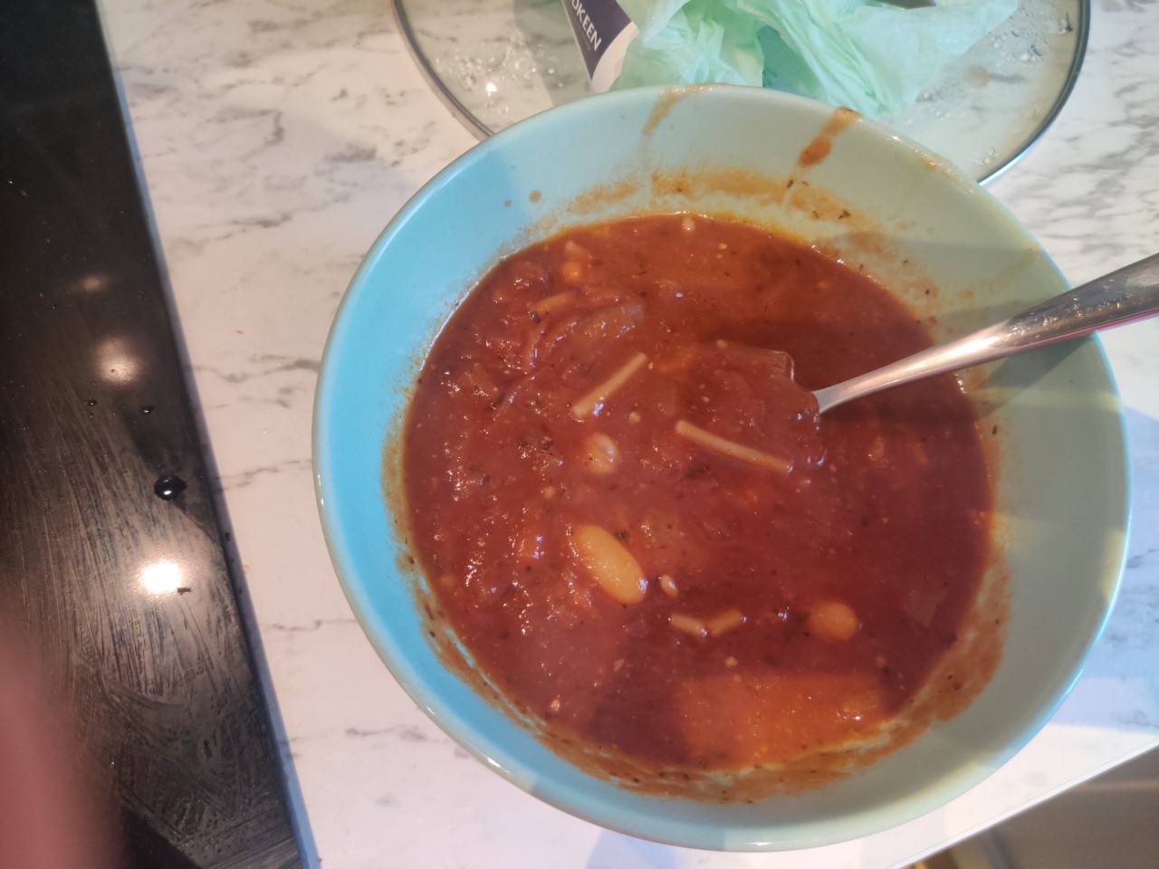 minestrone tomatoes beans