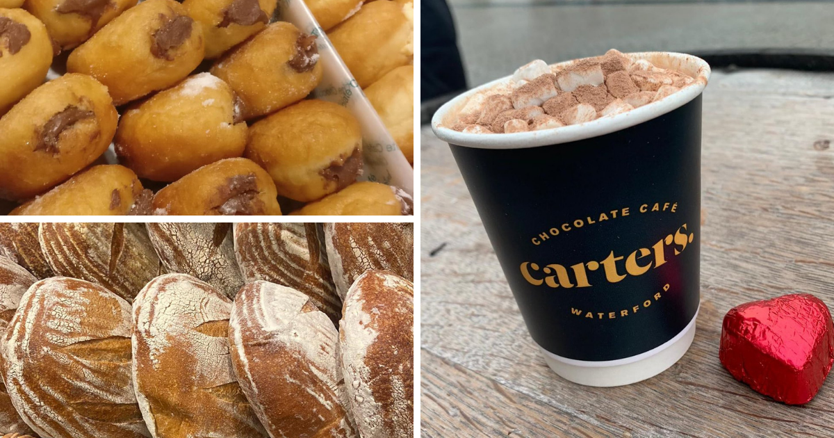 Valentine's treats Carters Chocolate Café and The Italian Bakery Waterford