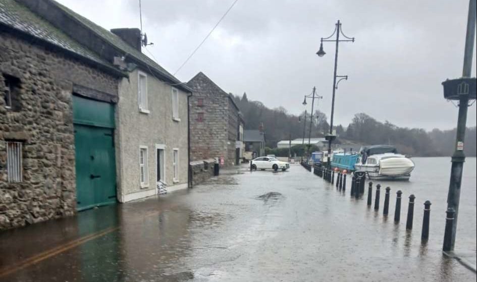 Kilkenny's river Barrow floods