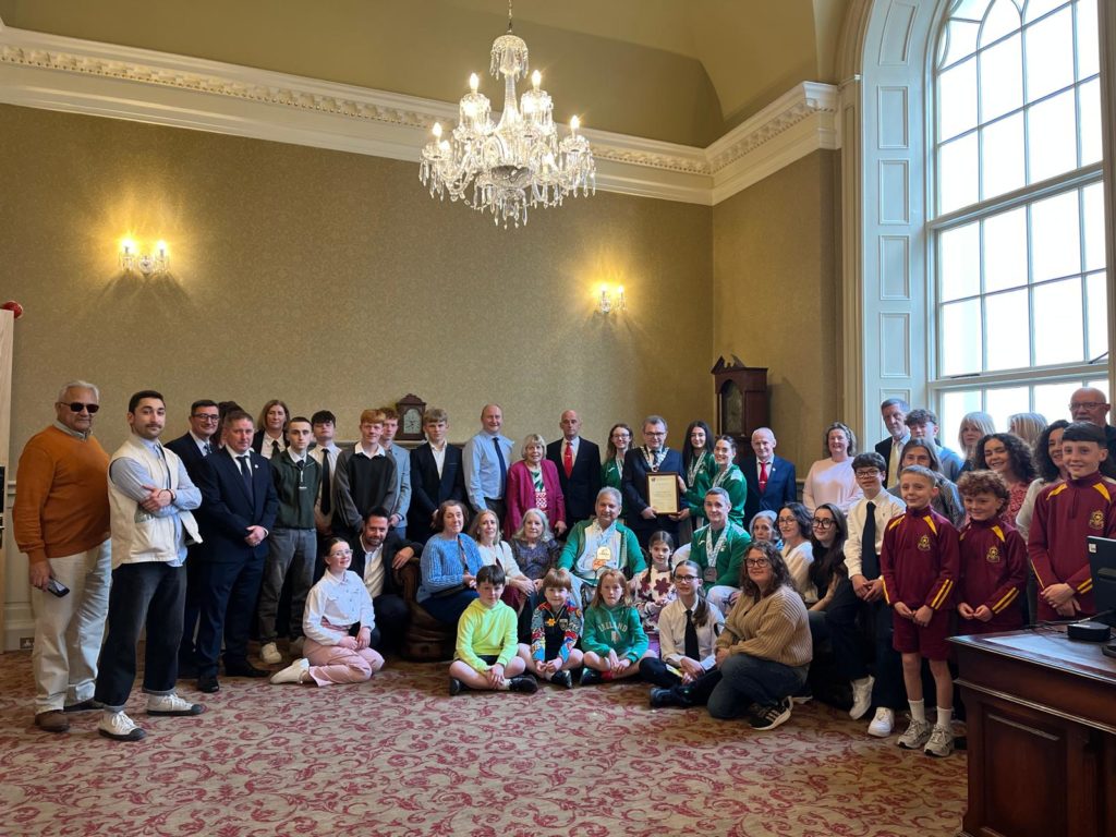 Tramore Taekwondo Mayoral Reception March 2026 - Group